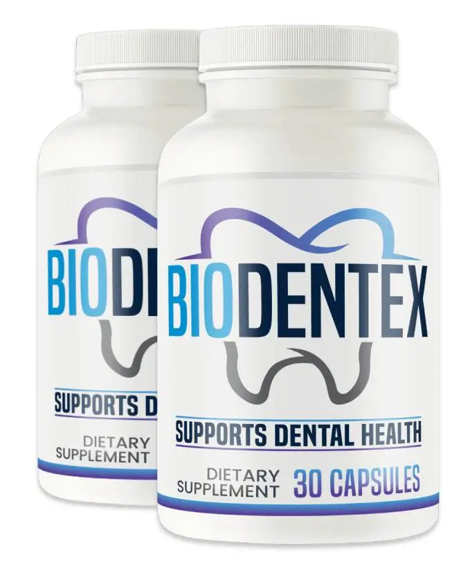 BioDentex dietary supplement 30 capsules bottle for supporting dental health and gum vitality